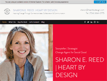 Tablet Screenshot of heartbydesign.com